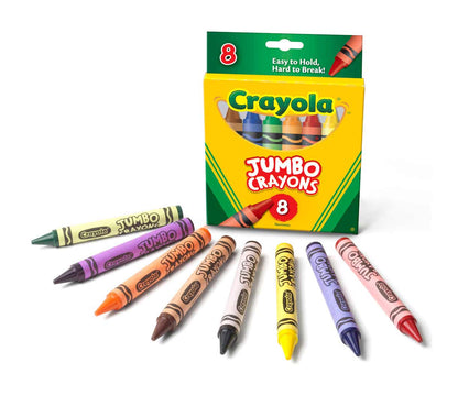 Crayola Jumbo Crayons, 8 Count - US 2059