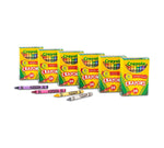 6 Box Classpack of 24 Count Crayons - US 7327