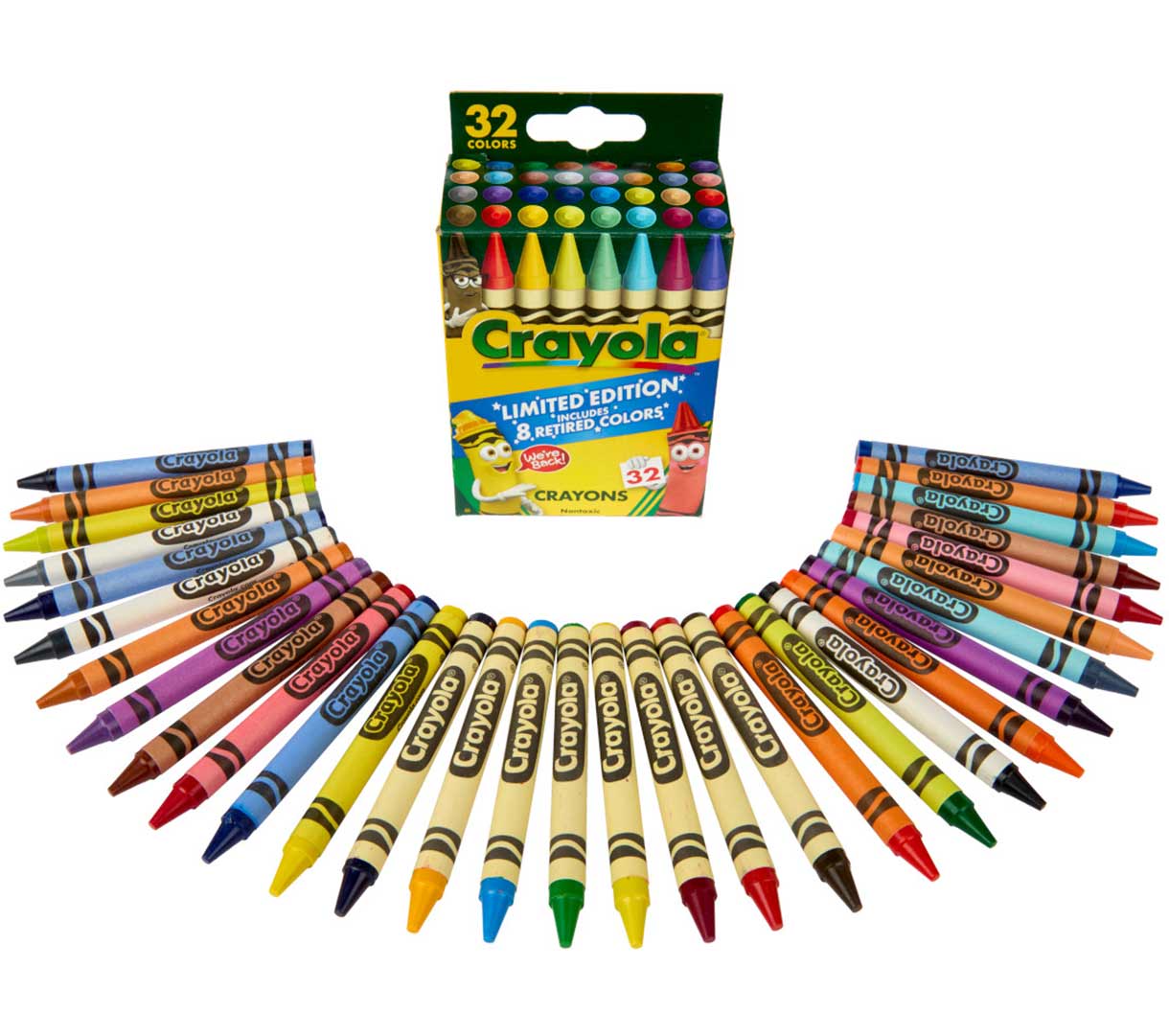 Classic & Limited Edition Retired Crayons, 32 Count - US 0752