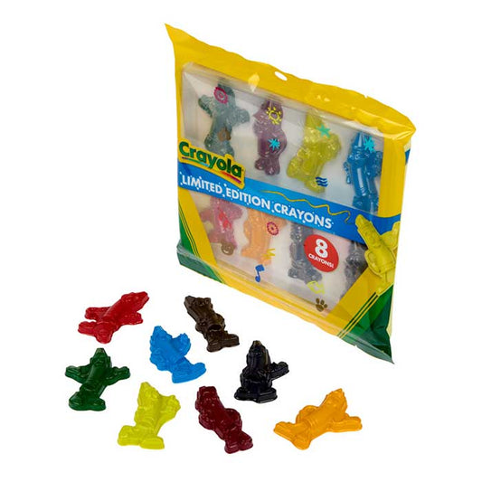 Limited Edition Character Shaped Crayons, 8 Count - US 1583