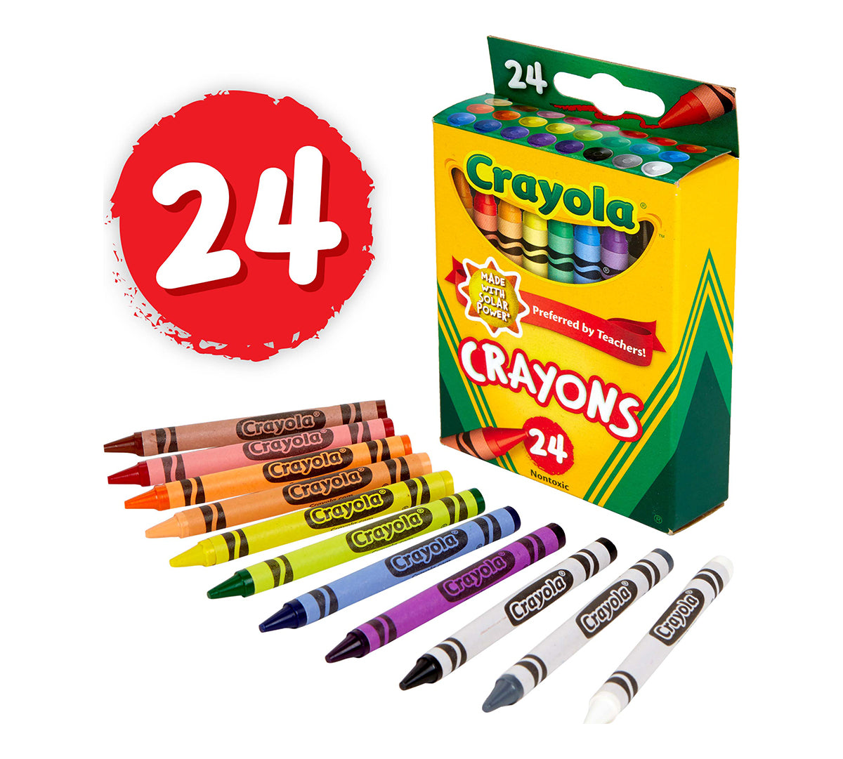 24 Count Classic Crayons - US 0270