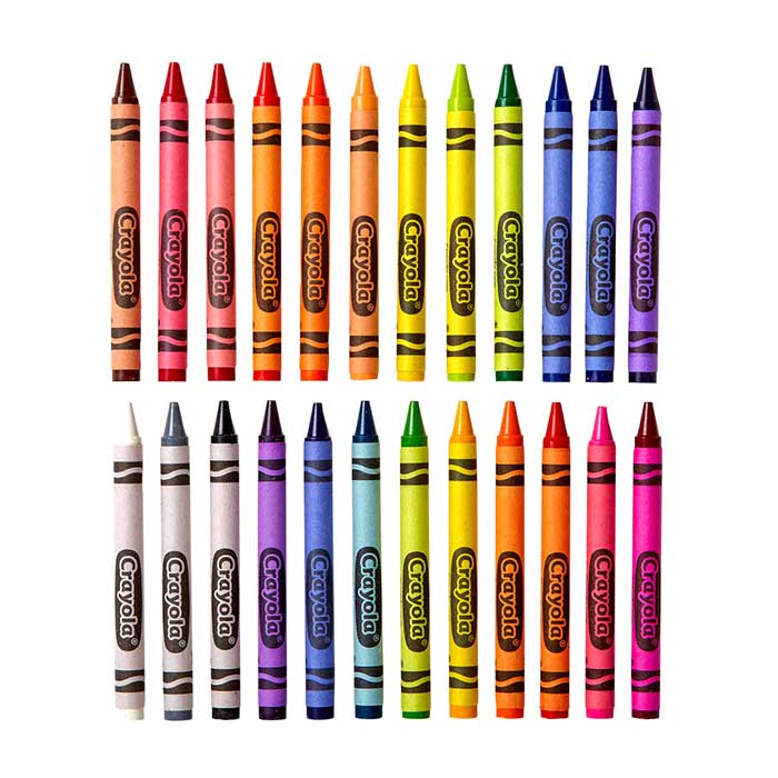 Bulk 24 Box Classpack of 24 Crayons - US 0986