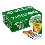 Bulk 24 Box Classpack of 24 Crayons - US 0986