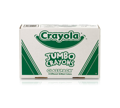 Crayola Jumbo Crayons, 200 Count, 8 Colors - US 3646