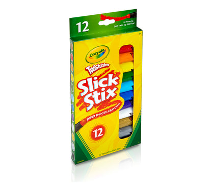 Twistables Slick Stix Super-Smooth Crayons 12 ct. - US 5538