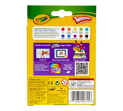 Mini Twistables Crayons 10 ct. - US 0948