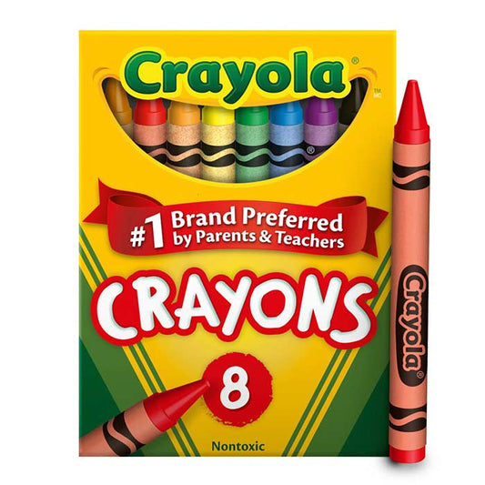 Classic Crayons, 8 Count - US 6163