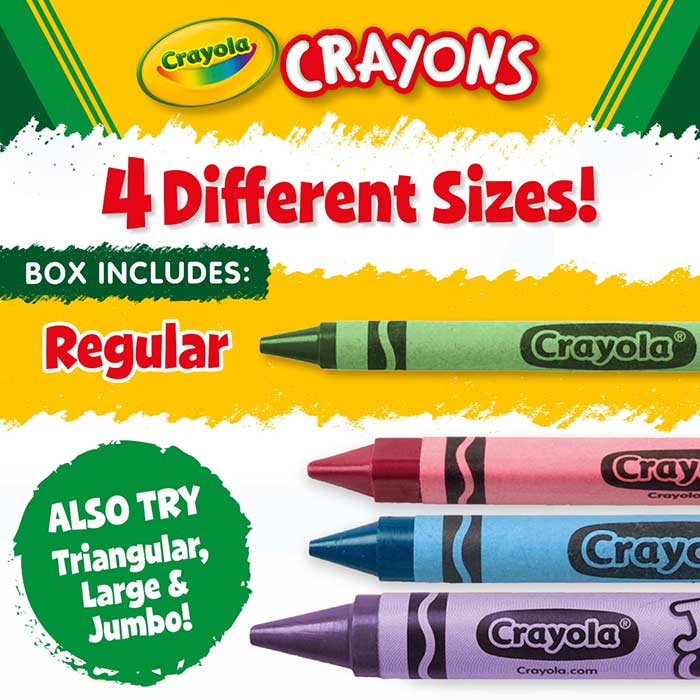Classic Crayons, 8 Count - US 6163
