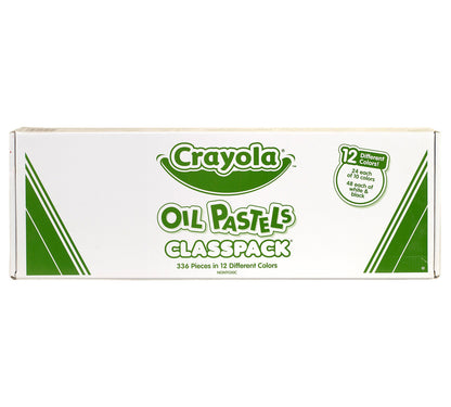 Oil Pastel, 336 Count, 14 Colors - US 0934