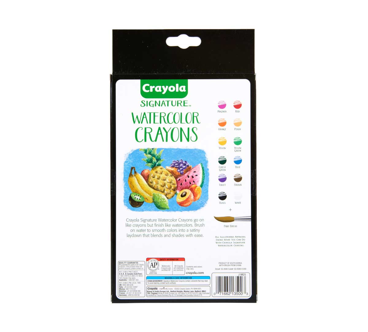 Signature Premium Watercolor Crayons Painting Set - US 3971