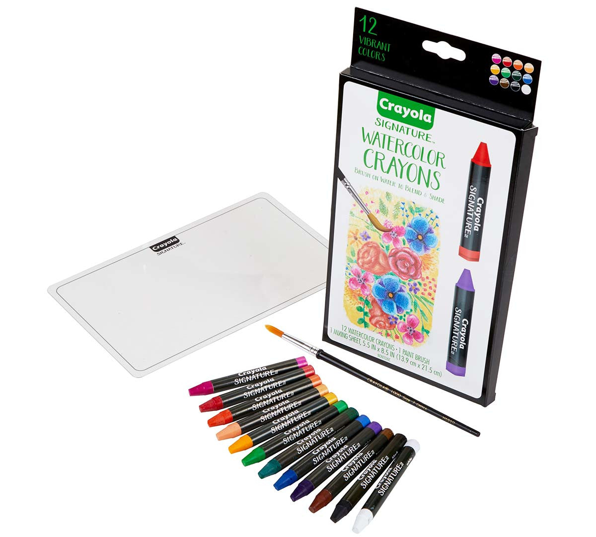 Signature Premium Watercolor Crayons Painting Set - US 3971