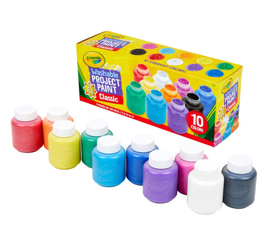 Washable Kids Paint, 10 Count - US 4423
