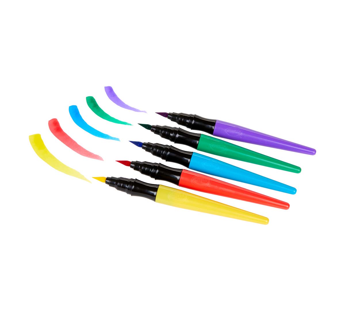 Crayola Project Paint Brush Pens, 5 Count - US 3029
