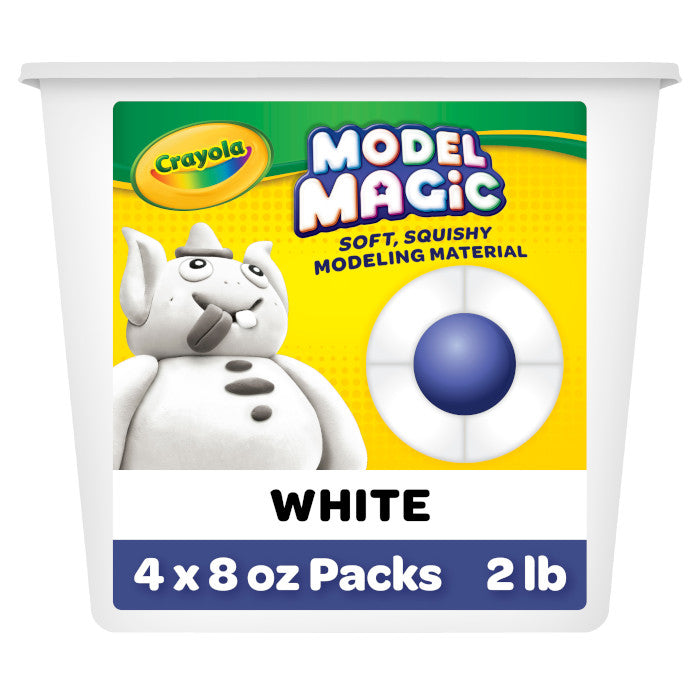 Model Magic 2lb Resealable Bucket, White - US 2096