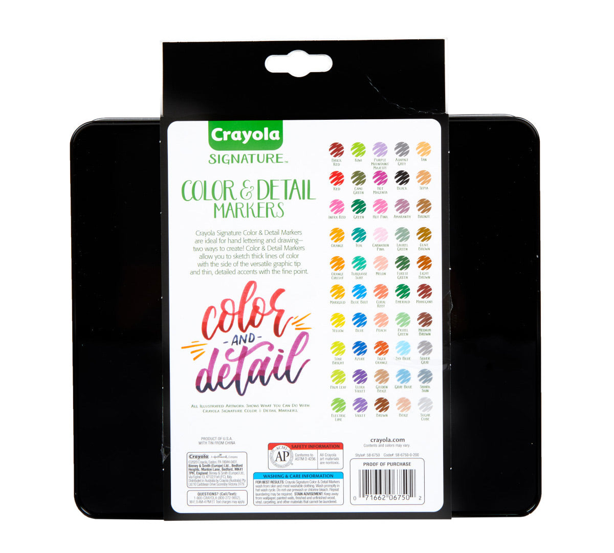 Signature Color & Detail Markers, 50 Count - US 0617