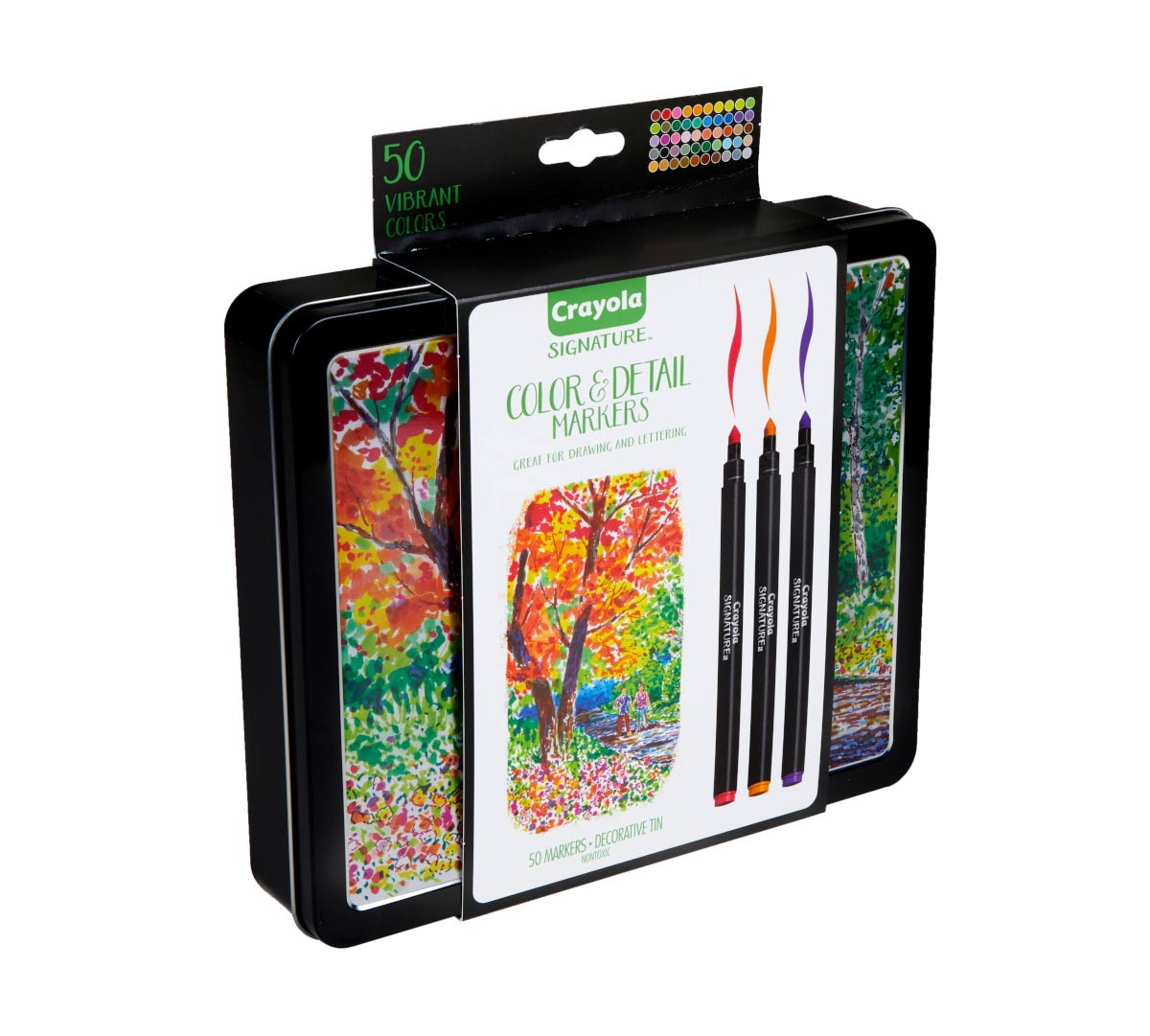 Signature Color & Detail Markers, 50 Count - US 0617