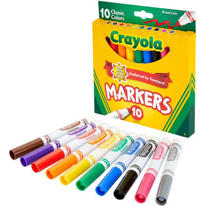 Bulk Marker Set, 24 Boxes of 10 Colors - US 2943