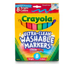 Ultra-Clean Markers, Broad Line, Bright, 8 Count - US 2752