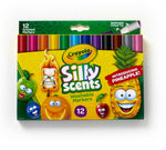 Silly Scents Chisel Tip Markers, Sweet Scents, 12 Count - US 8864