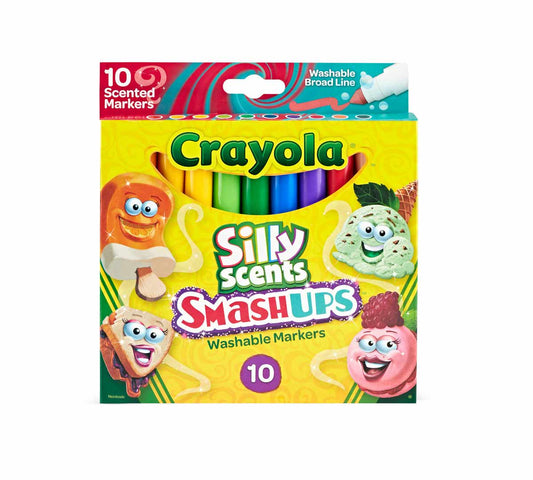 Silly Scents Sweet Smash Ups, 10 ct Broad Line Markers - US 9746