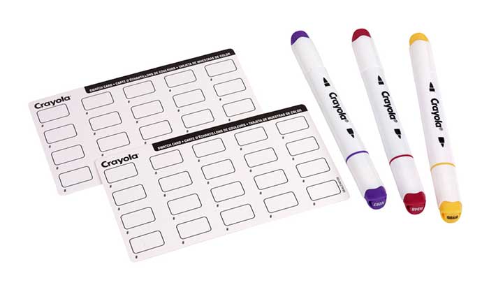 Crayola Dual Tip Alcohol-Based Markers, 60 count set - US 1055