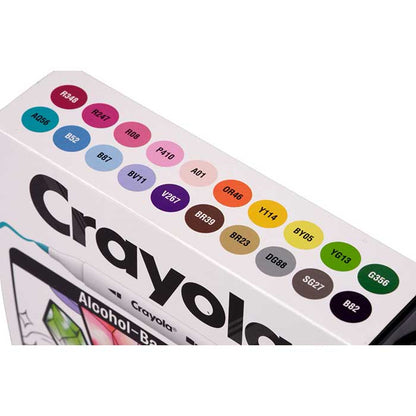 Crayola Dual-Tip Alcohol-Based Marker Set for Adults (20ct) - US 6217