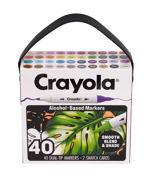Crayola Dual-Tip Alcohol-Based Markers, 40 count set - US 7843