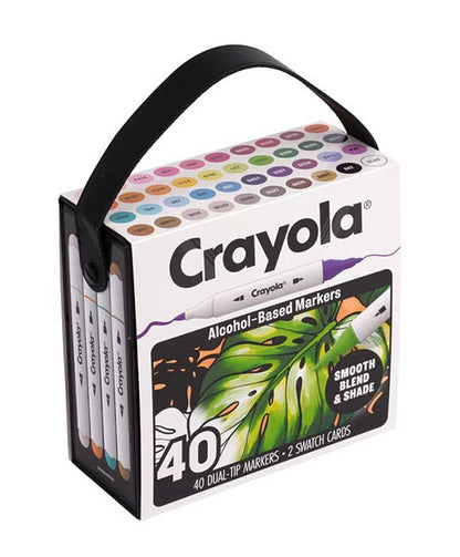 Crayola Dual-Tip Alcohol-Based Markers, 40 count set - US 7843