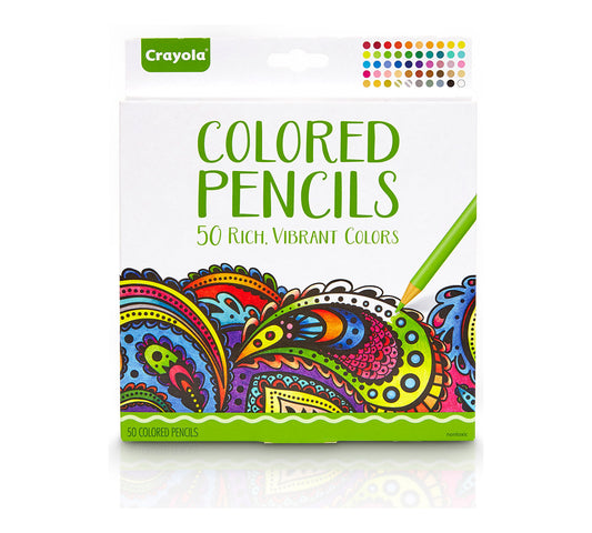 Colored Pencils, 50 Count - US 9847
