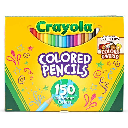Classic & Colors of the World Colored Pencils, 150 Count - US 4588