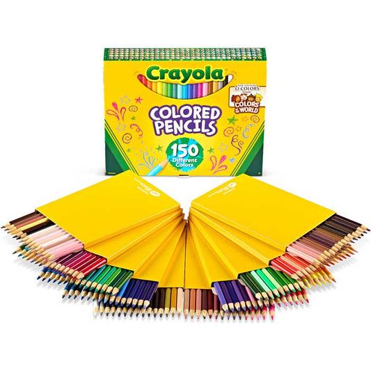 Classic & Colors of the World Colored Pencils, 150 Count - US 4588