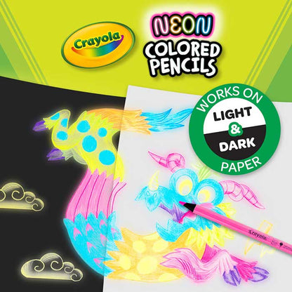 Neon Colored Pencils, 12 Count - US 4071
