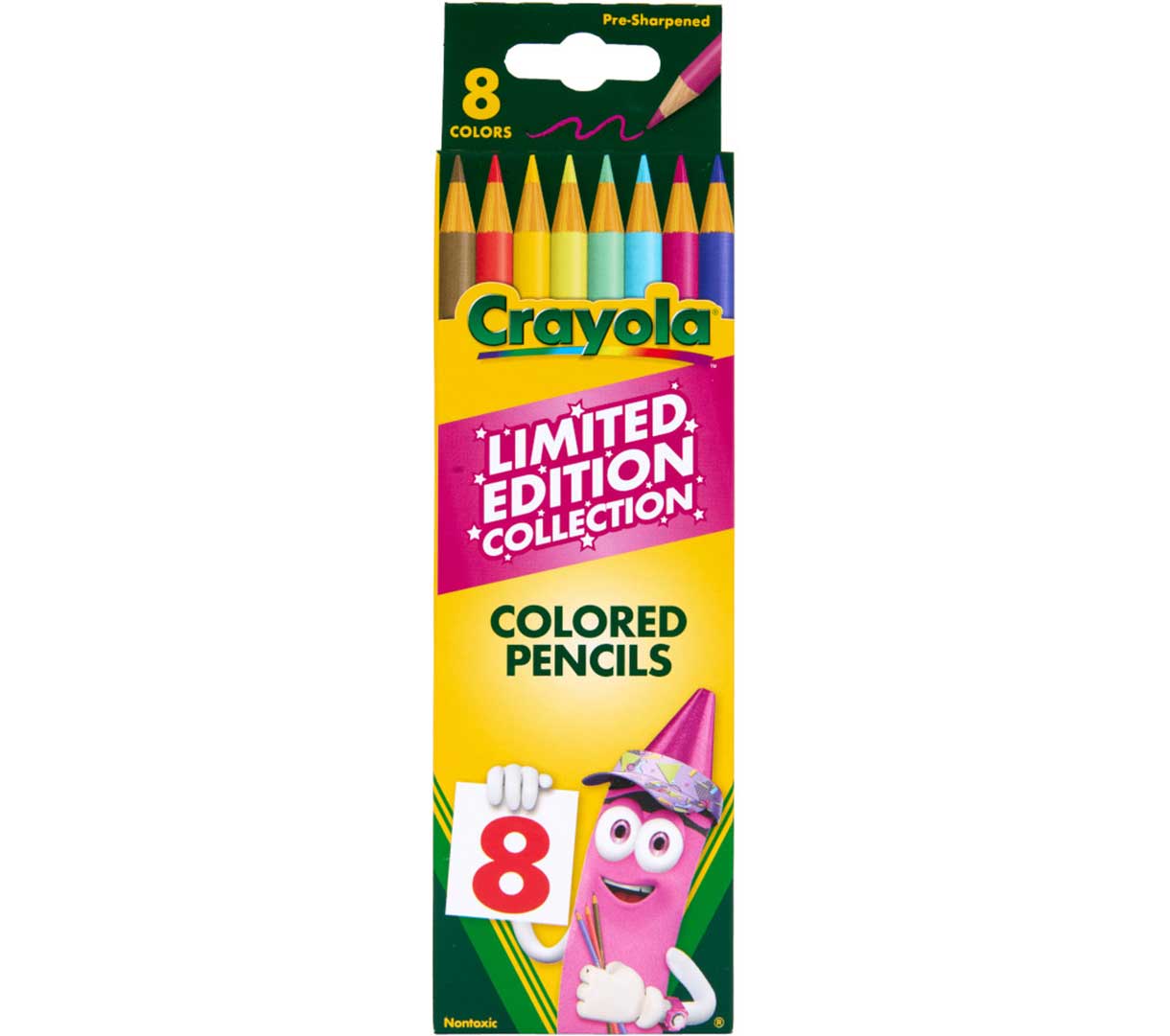 Limited Edition Retired Colored Pencils, 8 Count - US 3303