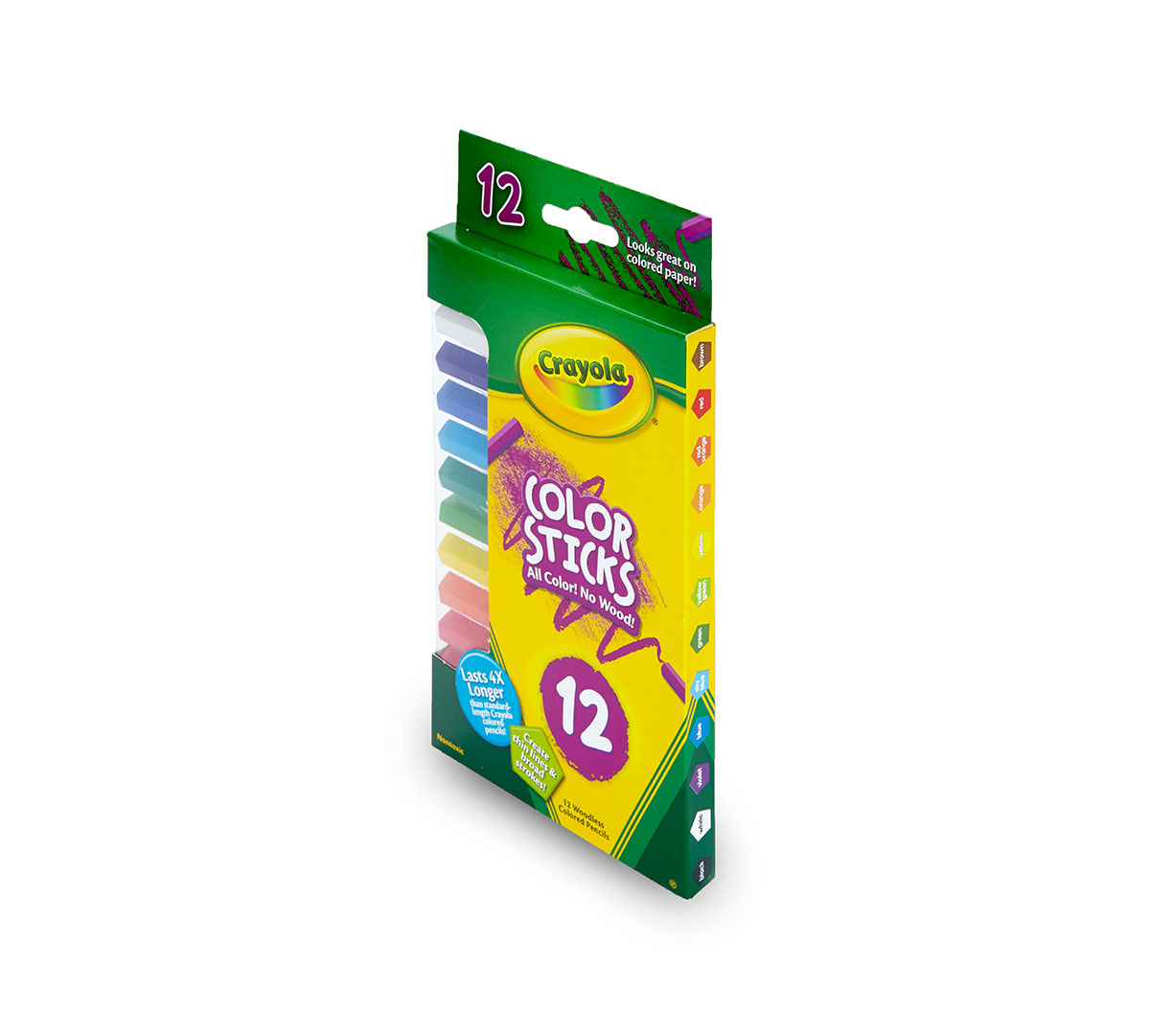 Color Sticks, 12 count - US 9880