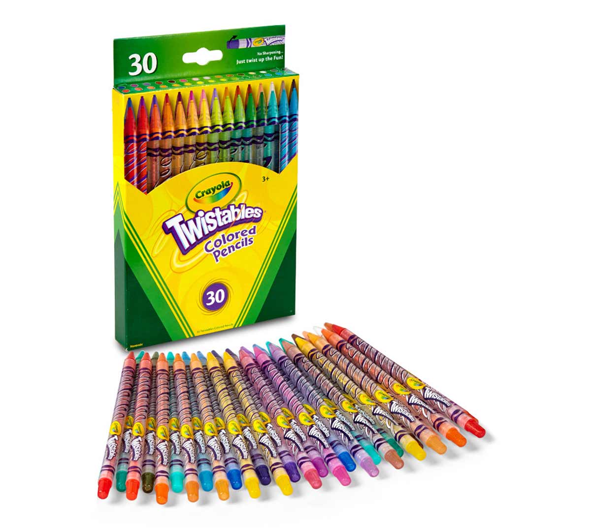 Twistables Colored Pencils, 30 Count - US 4714