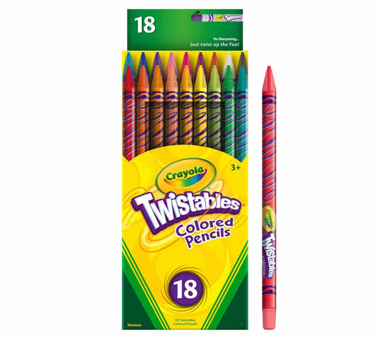 Twistables Colored Pencils 18 ct. - US 8993
