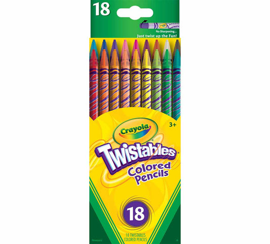 Twistables Colored Pencils 18 ct. - US 8993