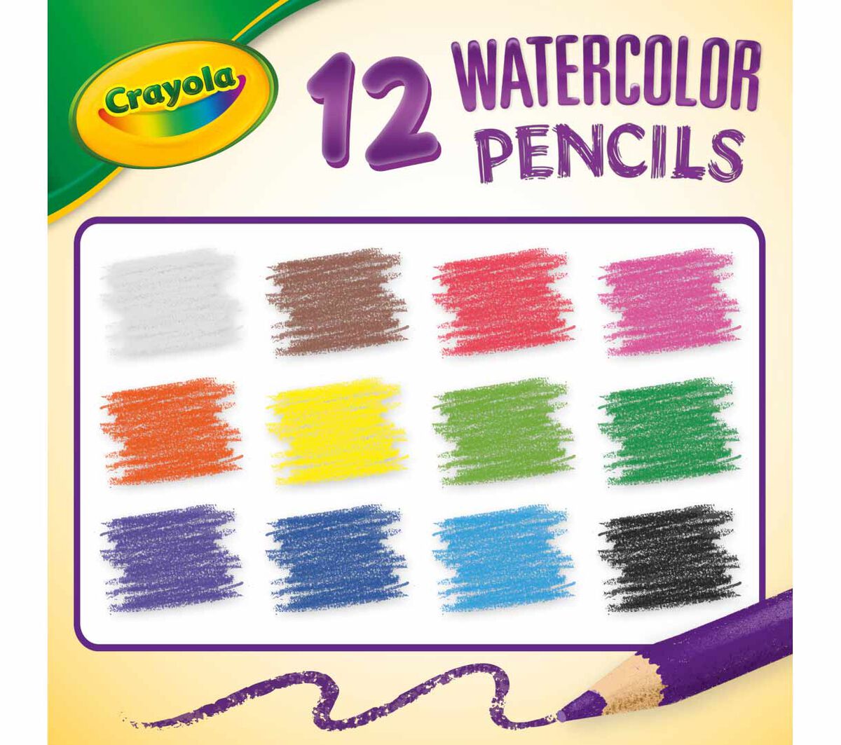 Watercolor Pencils Classpack, 240 Count, 12 Colors - US 4155
