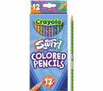 Swirl Colored Pencils, 12 Count - US 0067