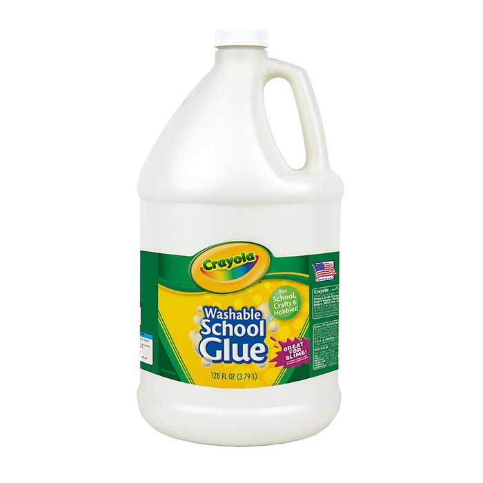 Washable No-Run School Glue, 128oz - US 8212