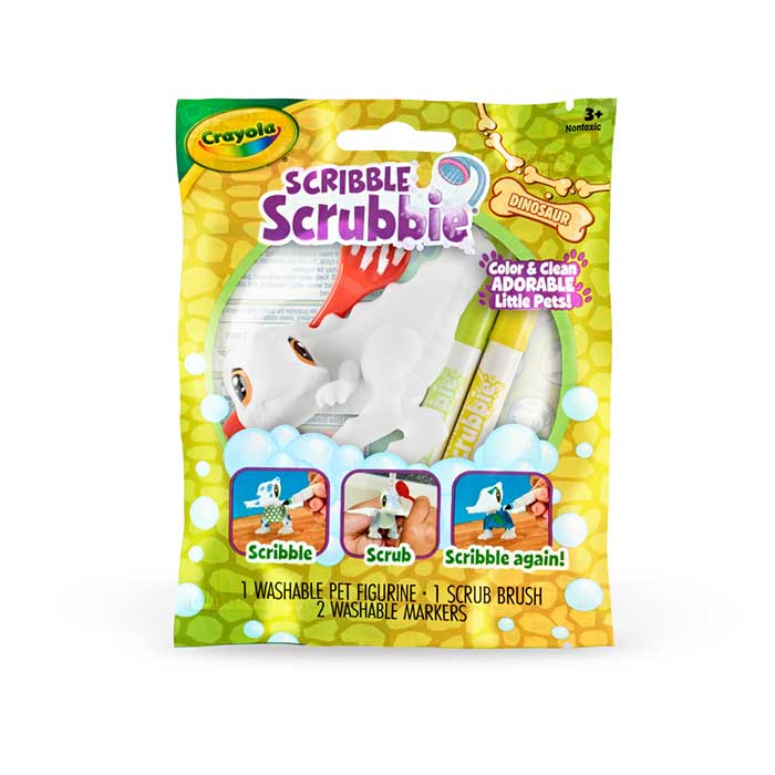 Crayola Scribble Scrubbie Dino, 1 Ct - US 3443
