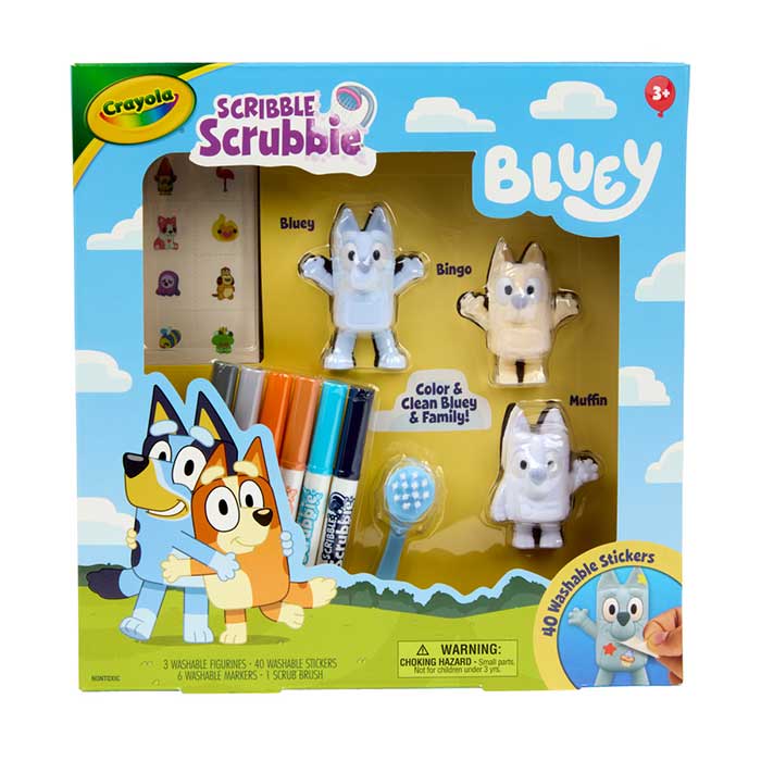 Scribble Scrubbie Bluey Deluxe Set - US 5347