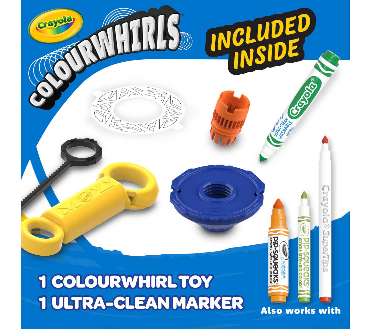 Colourwhirls, 1 Count - US 8220