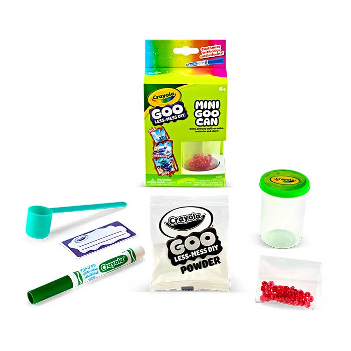 Crayola Goo, 1 Ct Mini Goo Can - US 9470