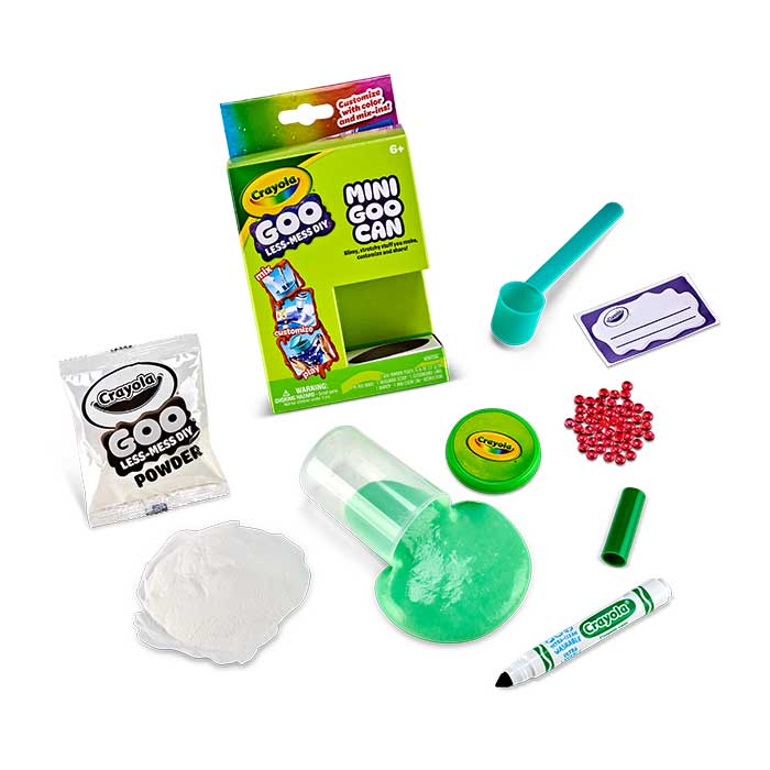 Crayola Goo, 1 Ct Mini Goo Can - US 9470