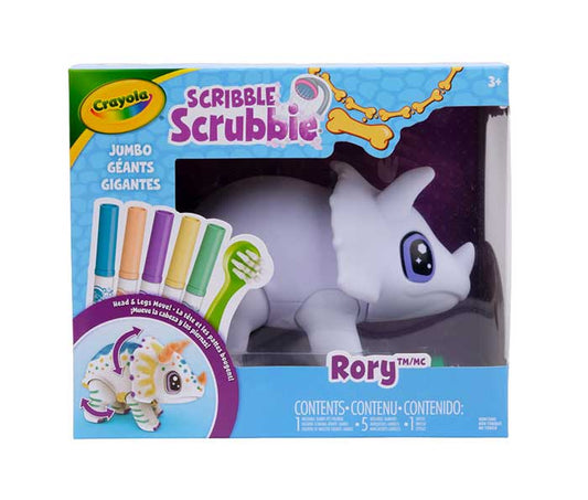 Scribble Scrubbie Jumbo Dino, Rory - US 4068