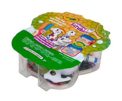 Scribble Scrubbie Dinosaur Mini Tub Set - US 8703