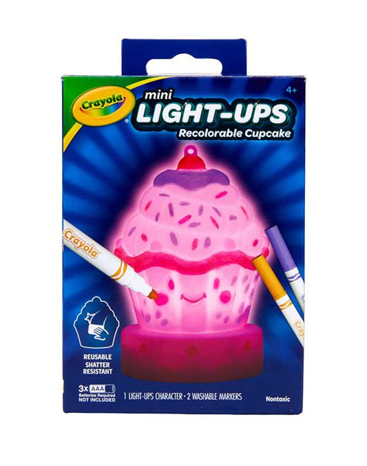 Mini Light-Ups Recolorable Cupcake - US 2144