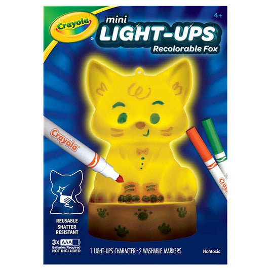Mini Light-Ups Recolorable Fox - US 3880