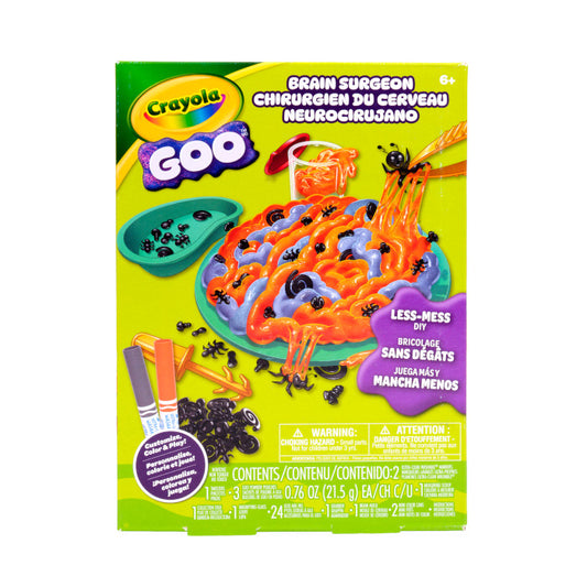Goo Brain Surgeon Science-Themed Slime Playset - US 7251